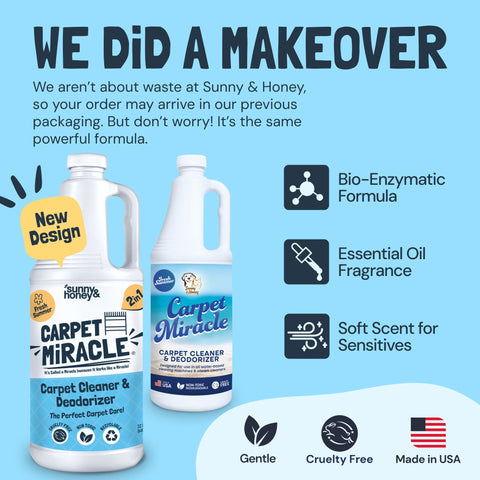 Sunny & Honey Carpet Miracle Cleaner 32 oz Sunny & Honey