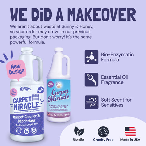 Sunny & Honey Carpet Miracle Cleaner 32 oz Sunny & Honey