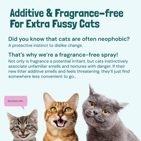 Sunny & Honey Cat Litter Miracle: Fragrance-Free Deodorizer Spray (32 oz) Sunny & Honey