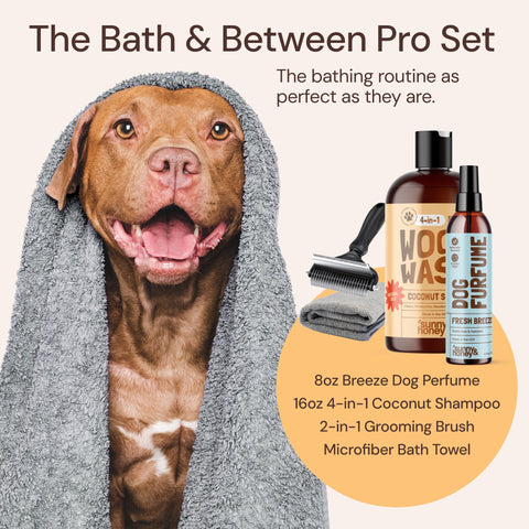 Sunny & Honey Dog Bathing Kit: Bath Time Freshness & Beyond Sunny & Honey