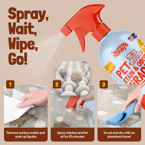 Sunny & Honey Pet Stain & Odor Remover 32 oz Sunny & Honey