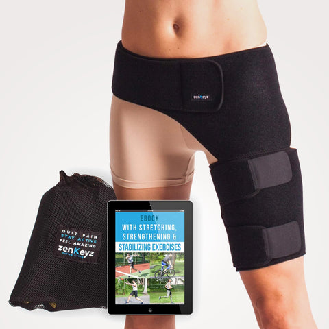 Injury Recovery & Sciatica Nerve Pain Brace (Non-Slip) Zenkeyz