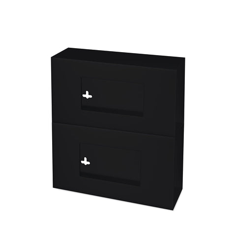 Wall-Mounted Glove Box Holder for Professionals (Black + White) Simply Imagine