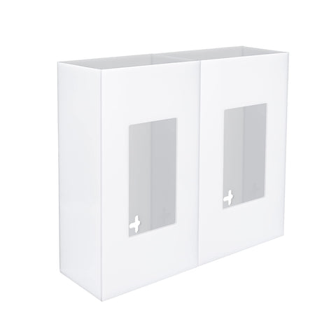 Wall-Mounted Glove Box Holder for Professionals (Black + White) Simply Imagine
