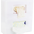 Wall-Mounted Glove Box Holder for Professionals (Black + White) Simply Imagine