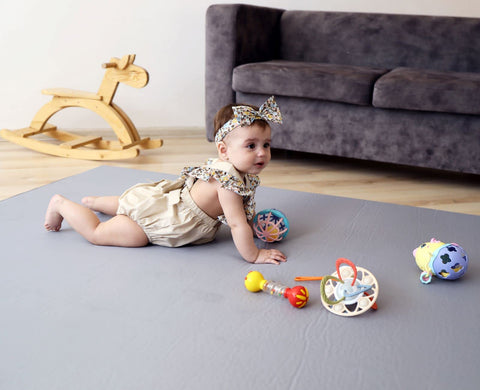 Self-Inflating Waterproof Baby Play Mat (50″ x 50″) Todale