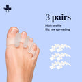 Silicone Toe Spacers/Separators for Bunions & Overlapping Toes Yogamedic