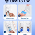Shoe Insoles for Heel Pain & Heel Spurs (2 Pairs) Yogamedic