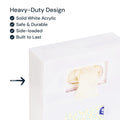 Wall-Mounted Glove Box Holder for Professionals (Black + White) Simply Imagine