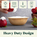 Round, Compostable Palm Leaf Bowls for Parties Chic Leaf