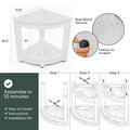 Rohkex Corner Shower Stool- HDPE Rohkex