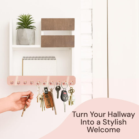 Wall-Mounted Necklace Organizer & Holder (2-Pack) Boxy Concepts
