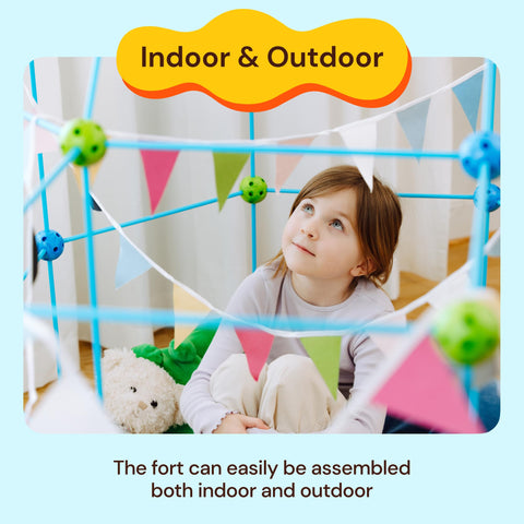 PlayVibe Fort Building Kit For Kids- Regular PlayVibe