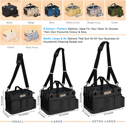 FifthStart Cleaning Caddy Bag- Black FifthStart