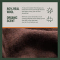 Woolly Mammoth Explorer: Warm Wool Blanket for Camping & Adventure Woolly Mammoth