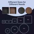 Non Slip Rubber Furniture Pads (Brown & Round) Caster Master