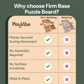 1500-Piece Wooden Puzzle Board with Drawers & Cover PlayVibe
