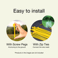 MaPorch Plastic Animal Wire Mesh- Green 10ft 1-Pack MaPorch