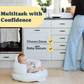 Portable Inflatable Baby Seat with Built-In Pump Todale