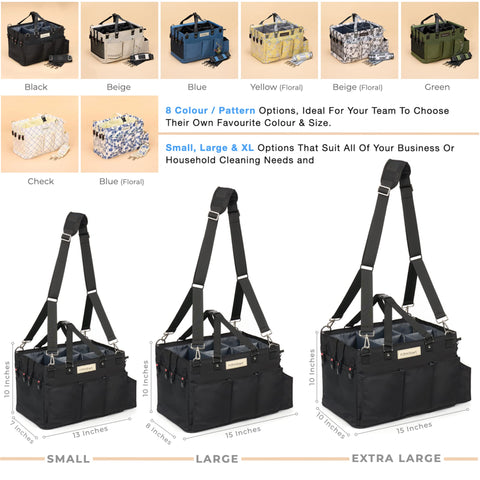 FifthStart Cleaning Caddy Bag- Black FifthStart