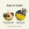 MaPorch Plastic Mesh Fencing for Garden, Pets & DIY Projects (15.7 In. x 10 Ft.) MaPorch