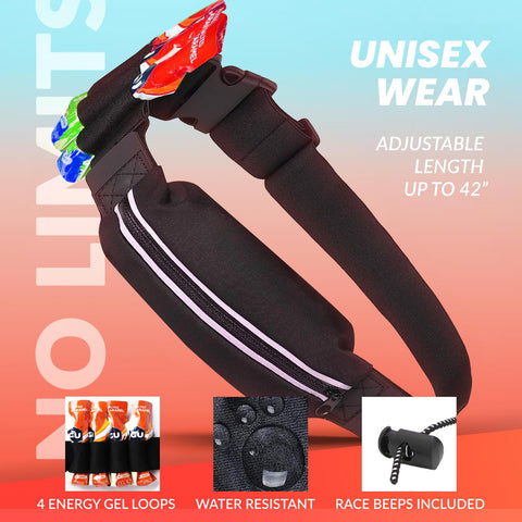 Reflective Running Belt & Waist Bag for Women & Men Boxerpoint