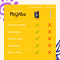 PlayVibe Twistable Crayons PlayVibe