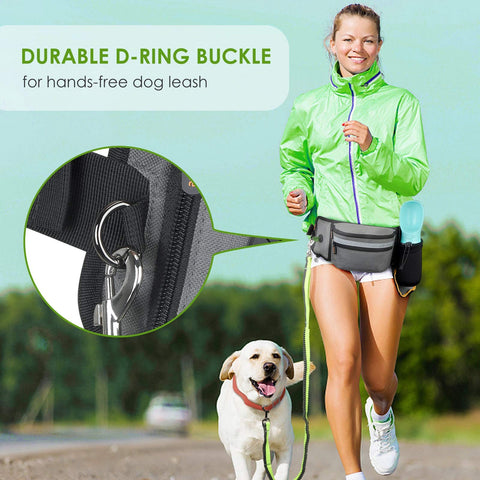 Dog Training Treat Pouch with Water Bottle & Poop Bag Holder Malsipree