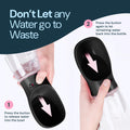 MalsiPree Dog Water Bottle With Bowl- 19oz Malsipree