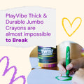 PlayVibe Twistable Crayons PlayVibe