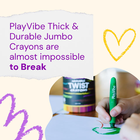 PlayVibe Twistable Crayons PlayVibe
