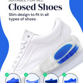 Shoe Insoles for Heel Pain & Heel Spurs (2 Pairs) YogaMedic
