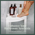 Rohkex Corner Shower Stool- HDPE Rohkex