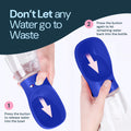 MalsiPree Dog Water Bottle With Bowl- 19oz Malsipree