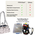 Multi-Purpose Diaper & Cleaning Caddy Organizer Bag Fifth Start