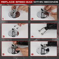 Stainless Steel Speed Bag 360° Swivel Kit BoxerPoint
