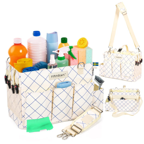 Multi-Purpose Diaper & Cleaning Caddy Organizer Bag Fifth Start