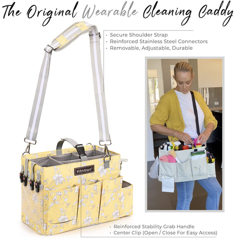 Multi-Purpose Diaper & Cleaning Caddy Organizer Bag Fifth Start