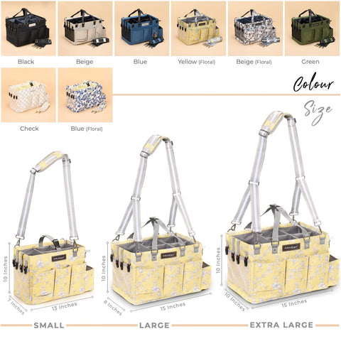 Multi-Purpose Diaper & Cleaning Caddy Organizer Bag Fifth Start