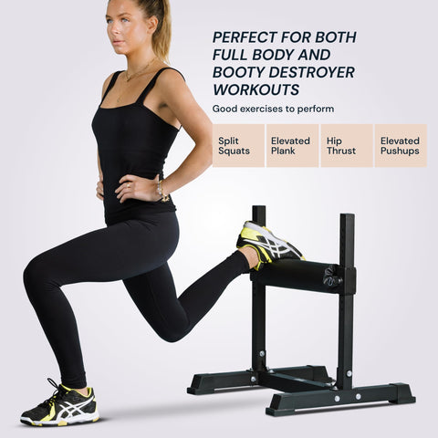 Bulgarian Split Squat Stand & Single Leg Squat Roller Simply Imagine