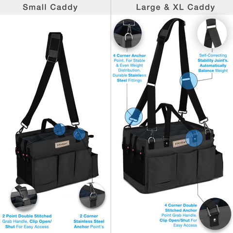 FifthStart Cleaning Caddy Bag- Black FifthStart