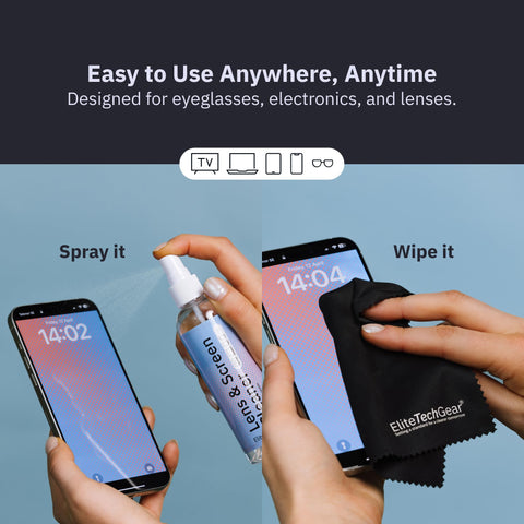Elite Tech Gear Microfiber cleaning set Elite Tech Gear