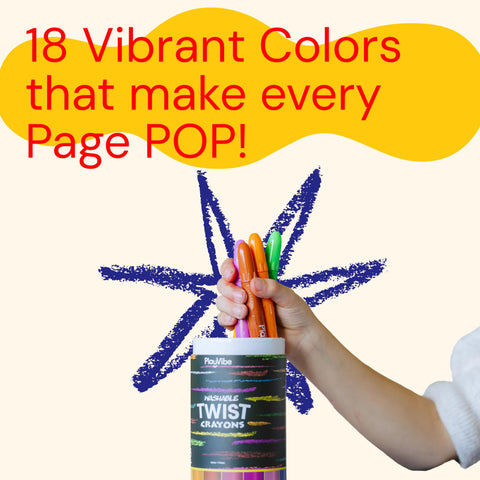 PlayVibe Twistable Crayons PlayVibe