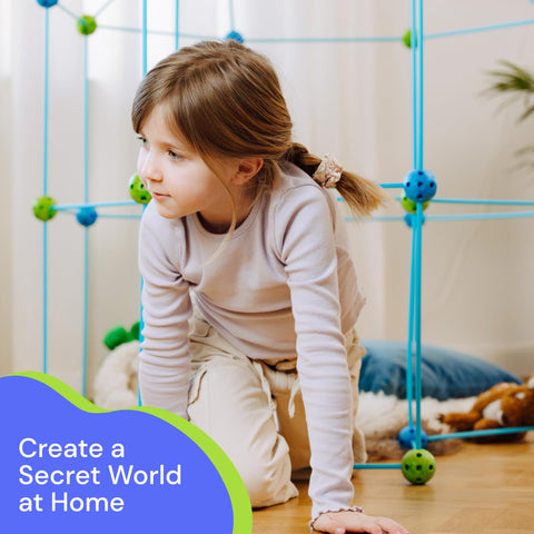PlayVibe Fort Building Kit For Kids- Regular PlayVibe