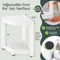 Water-Proof Plastic Corner Shower Stool for Shaving Legs - GoNorth