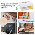 Acrylic Pencil Dispenser with Rotating Knob Simply Imagine