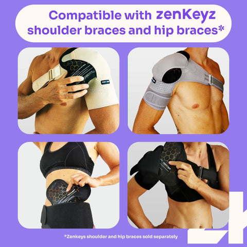 Reusable FlexiCool Gel Ice Pack Zenkeyz