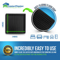 CasterMaster Non Slip Furniture Pads Black CasterMaster