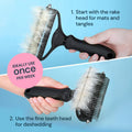 MalsiPree Pet Grooming Brush Tool- Large Malsipree