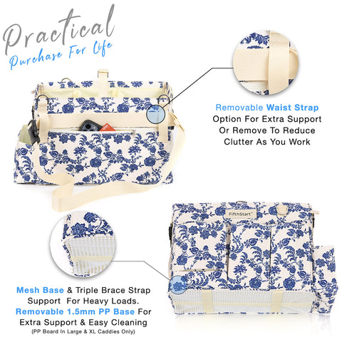 Multi-Purpose Diaper & Cleaning Caddy Organizer Bag Fifth Start